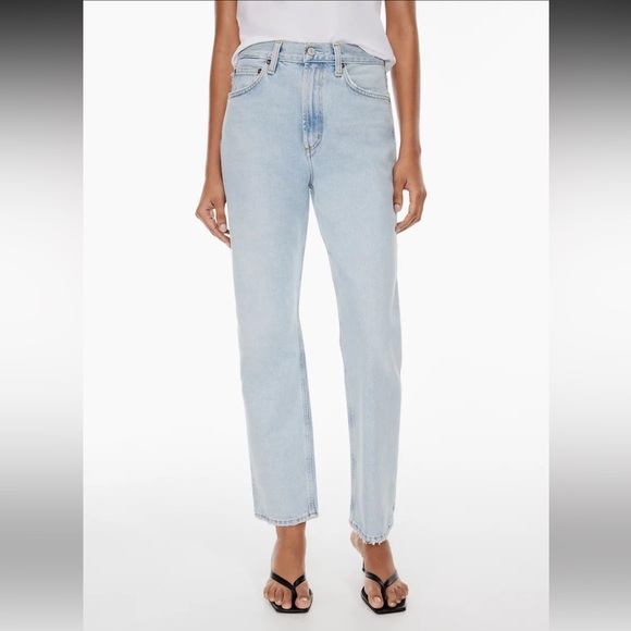 SOLD AGOLDE MIA JEANS - Picture 2 of 5